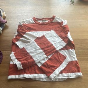 Madewell long sleeve tee - M